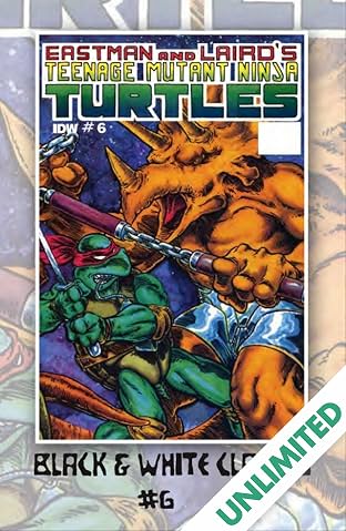 Teenage Mutant Ninja Turtles: Black & White Classics #6
